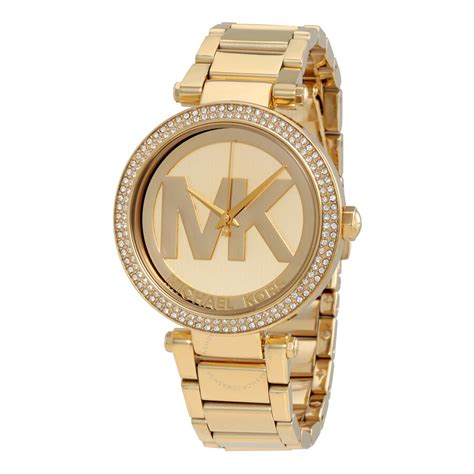 michael kors parker gold tone watch mk5784|Michael Kors Women's MK5784 Parker Gold.